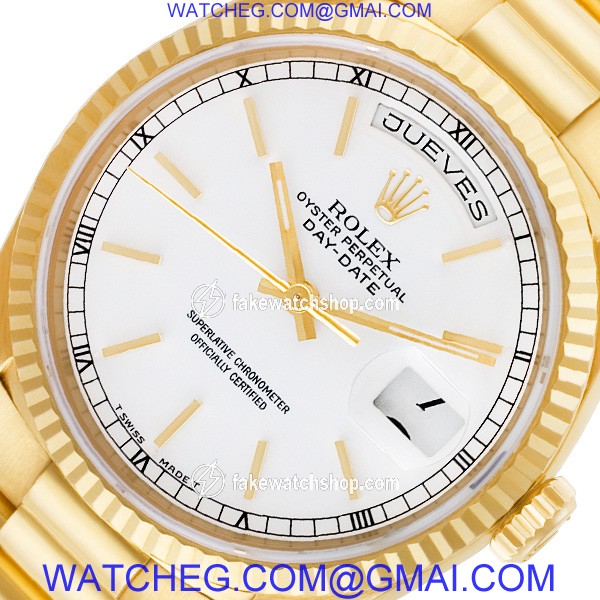 Rolex 18238 Day-Date Automatic Male 18k yellow gold 2