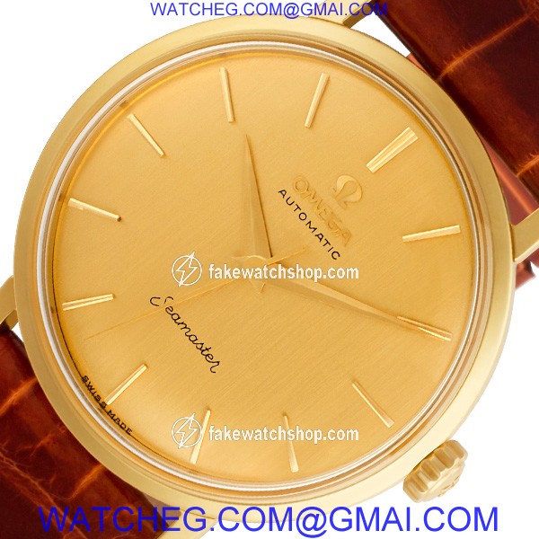 Omega Omega 4024 Seamaster Automatic Male 18k yellow gold 2