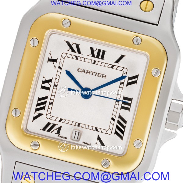Cartier W20011C4 Santos Quartz Male Stainless Steel 2