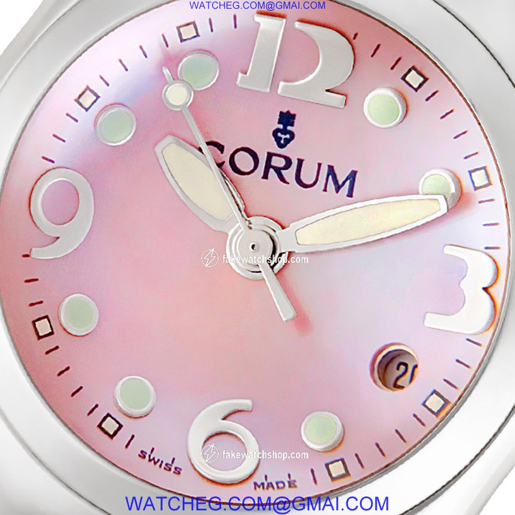 Corum 39.250.20 Bubble Quartz Female Stainless Steel 2