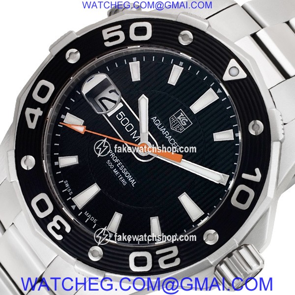 Tag Heuer Waj1110 Aquaracer Quartz Male Stainless Steel 2
