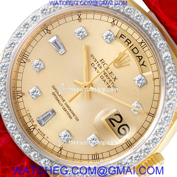 Rolex 18038 Day-Date Automatic Male 18k yellow gold 2