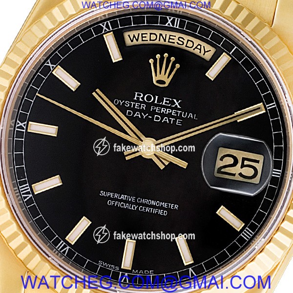 Rolex 118238 Day-Date Automatic Male 18k yellow gold 2