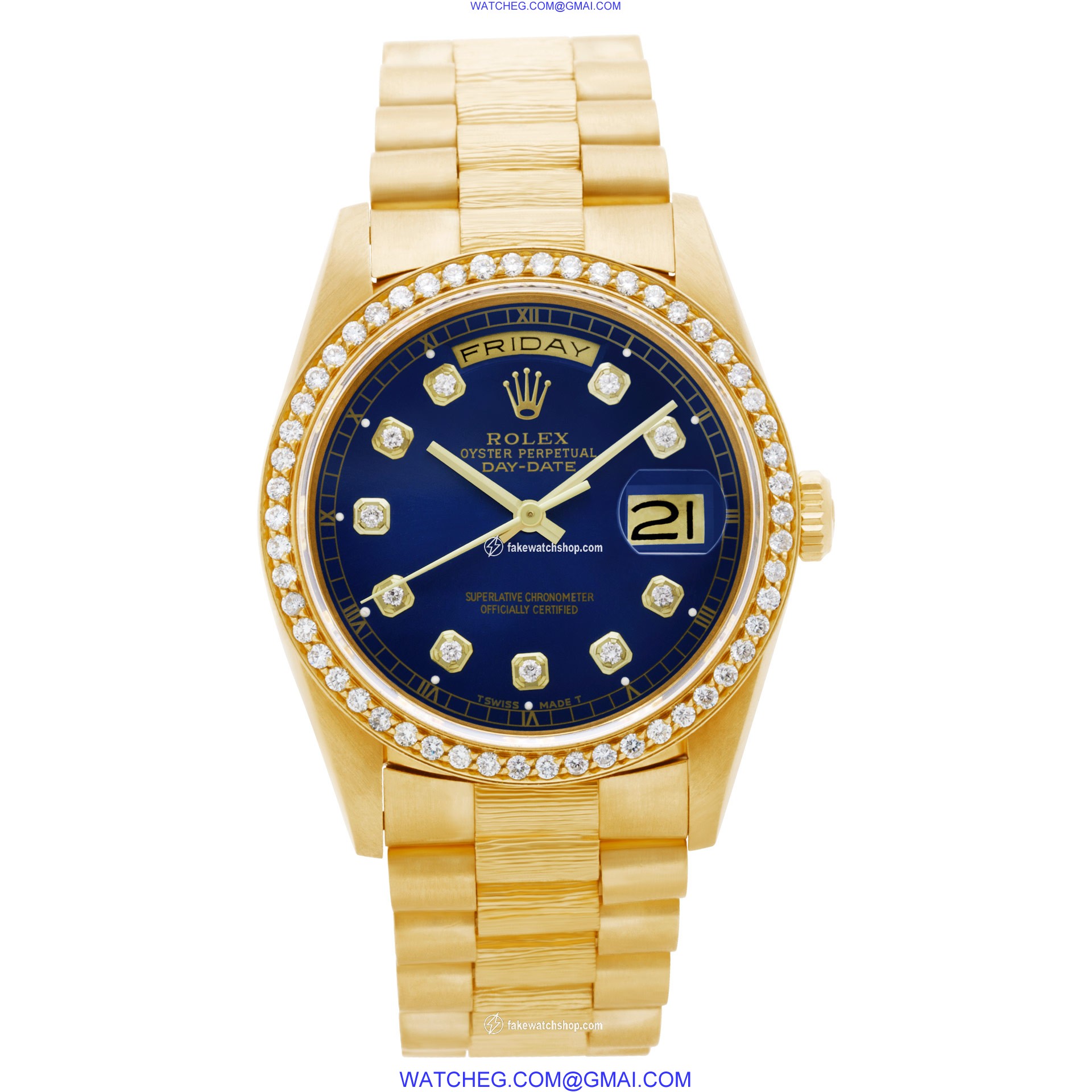 Rolex 18238 Day-Date Automatic Male 18k yellow gold 2