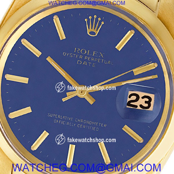 Rolex 1500 Date Automatic Male 14k yellow gold 2