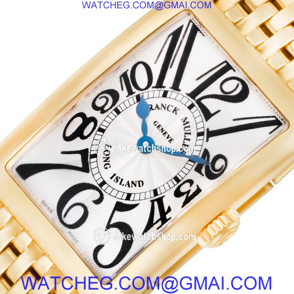 Franck Muller 902qz Long Island Quartz Female 18k yellow gold 2