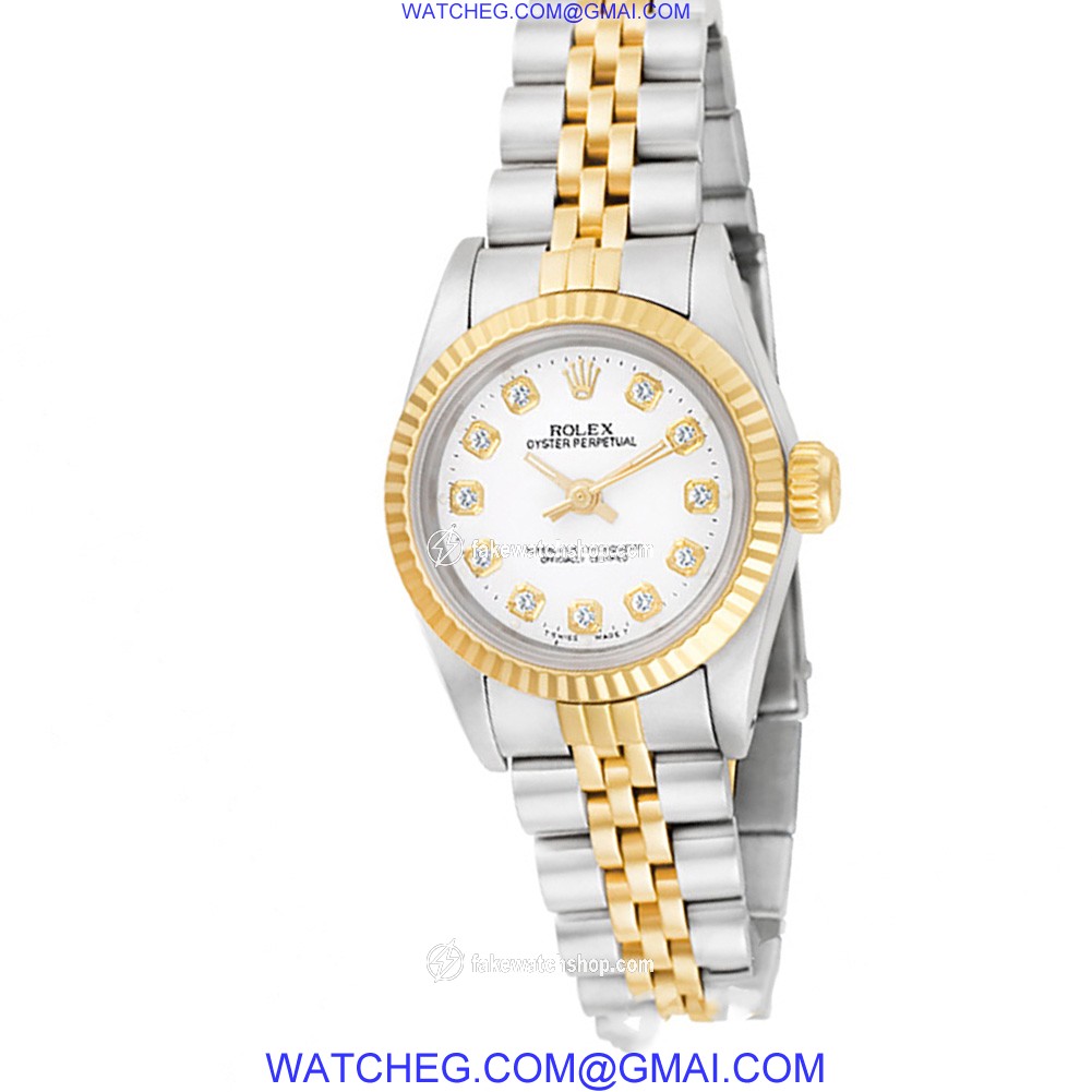 Rolex 67193 Oyster Perpetual Automatic Female Stainless Steel 2