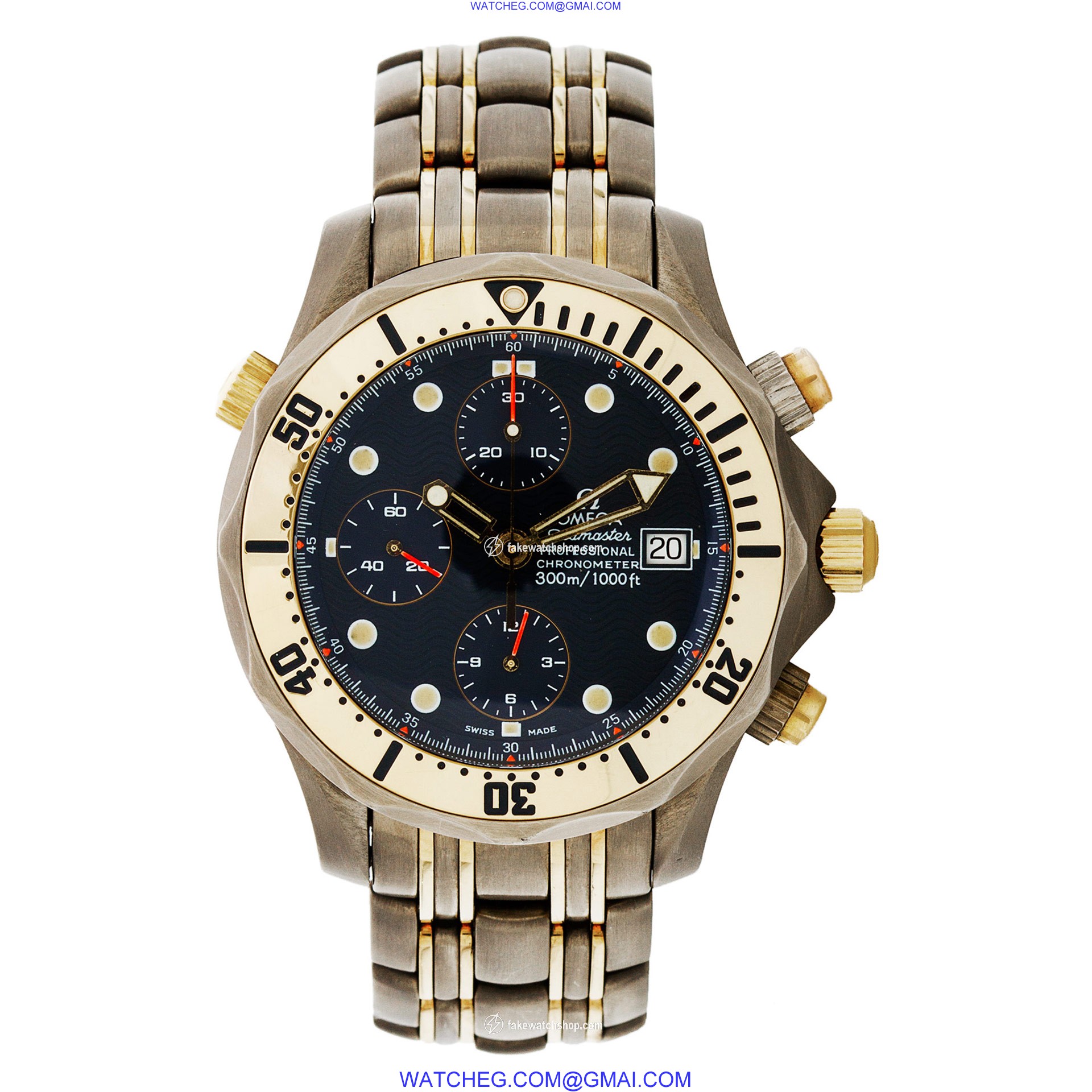 Omega 3780504 Seamaster Automatic Male Titanium 2