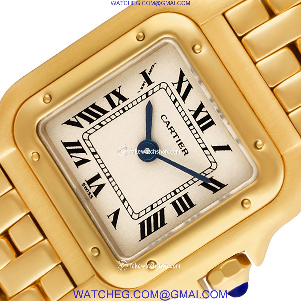 Cartier W25022B9 Panthere Quartz Female 18k yellow gold 2