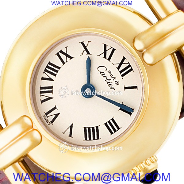 Cartier w1000653 Must de Quartz Female Vermeil 2