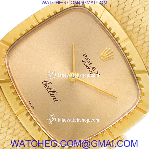 Rolex 336 Cellini Manual Female 18k yellow gold 2