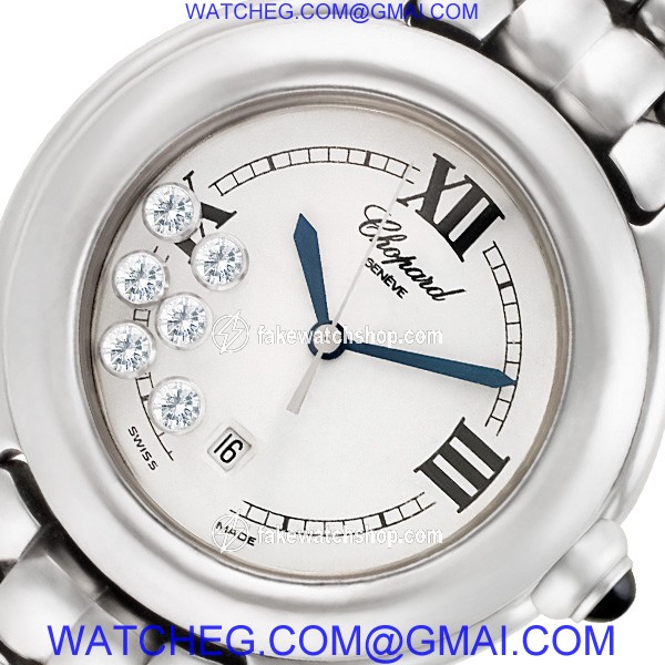 Chopard 27/8236-28 Happy Sport Quartz Male Stainless Steel 2