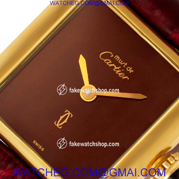 Cartier Cartier 1374 Tank Manual Female plaque 2