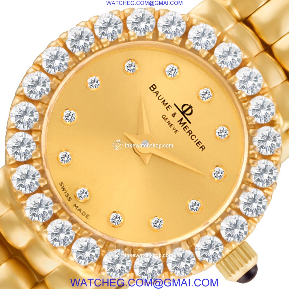 Baume & Mercier 166509 Classic Quartz Female 18k yellow gold 2
