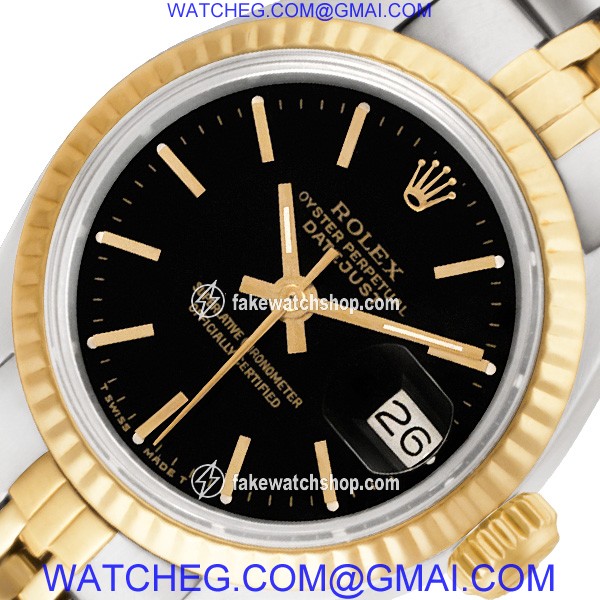 Rolex 6917 Date Automatic Female Stainless Steel 2