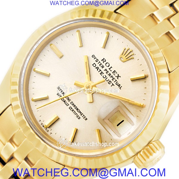 Rolex 6917 Datejust Automatic Female 18k yellow gold 2