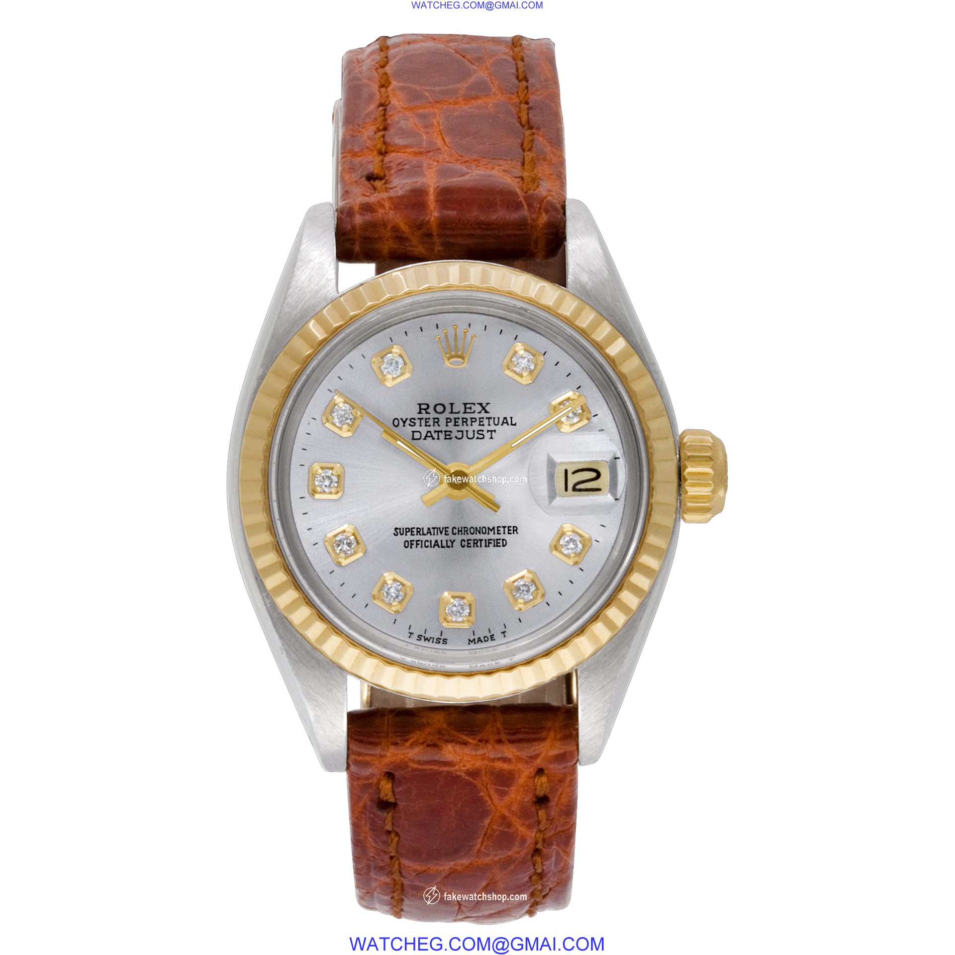 Rolex 6917 Datejust Automatic Female 14k gold & Stainless Steel 2