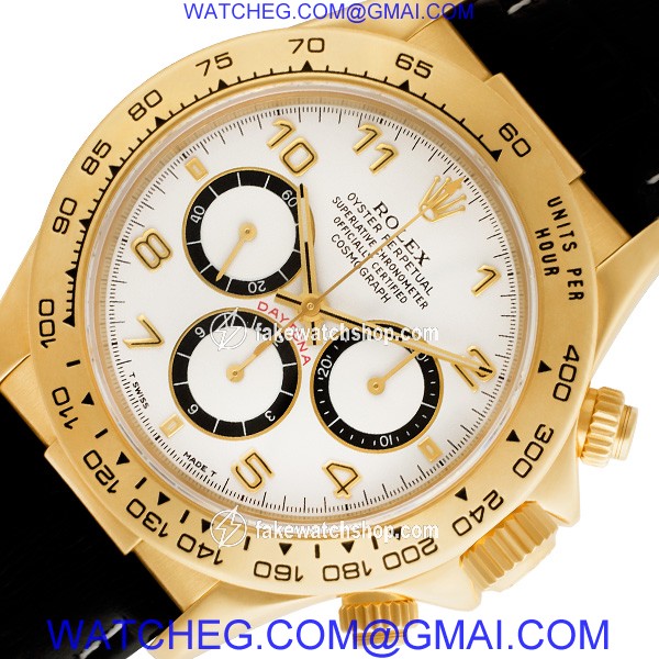 Rolex 16518 Daytona Automatic Male 18k yellow gold 2
