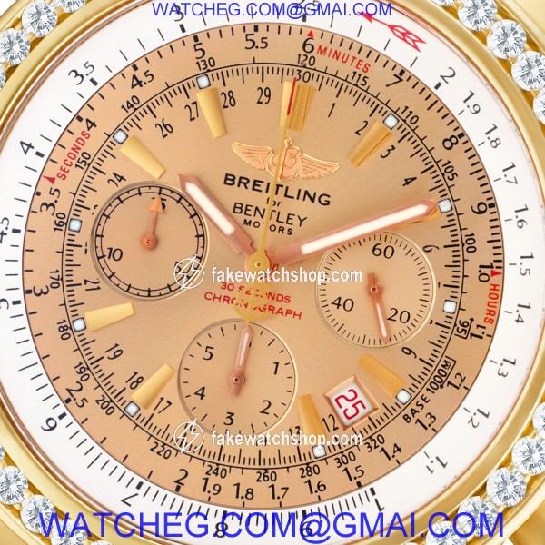 Breitling H25362 Bentley Automatic Male 18k yellow gold 2