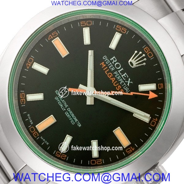 Rolex 116400GV Milgauss Automatic Male Stainless Steel 2