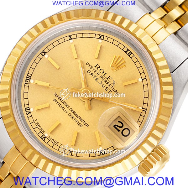 Rolex 69173 Datejust Automatic Female Stainless Steel 2