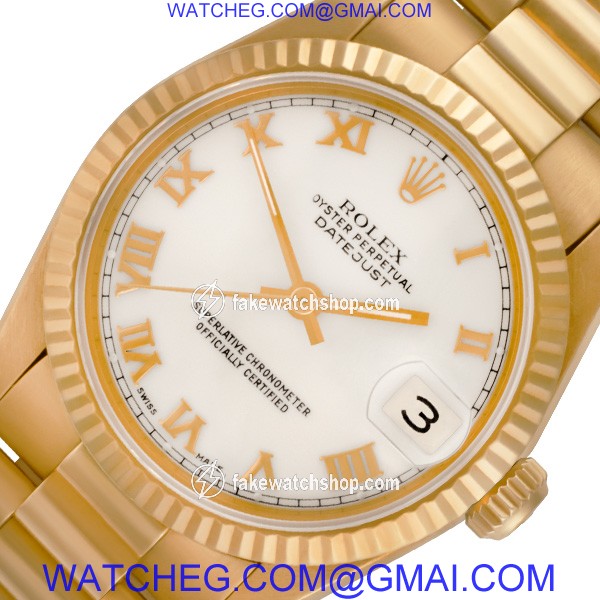 Rolex 68278 Datejust Automatic Unisex 18k yellow gold 2