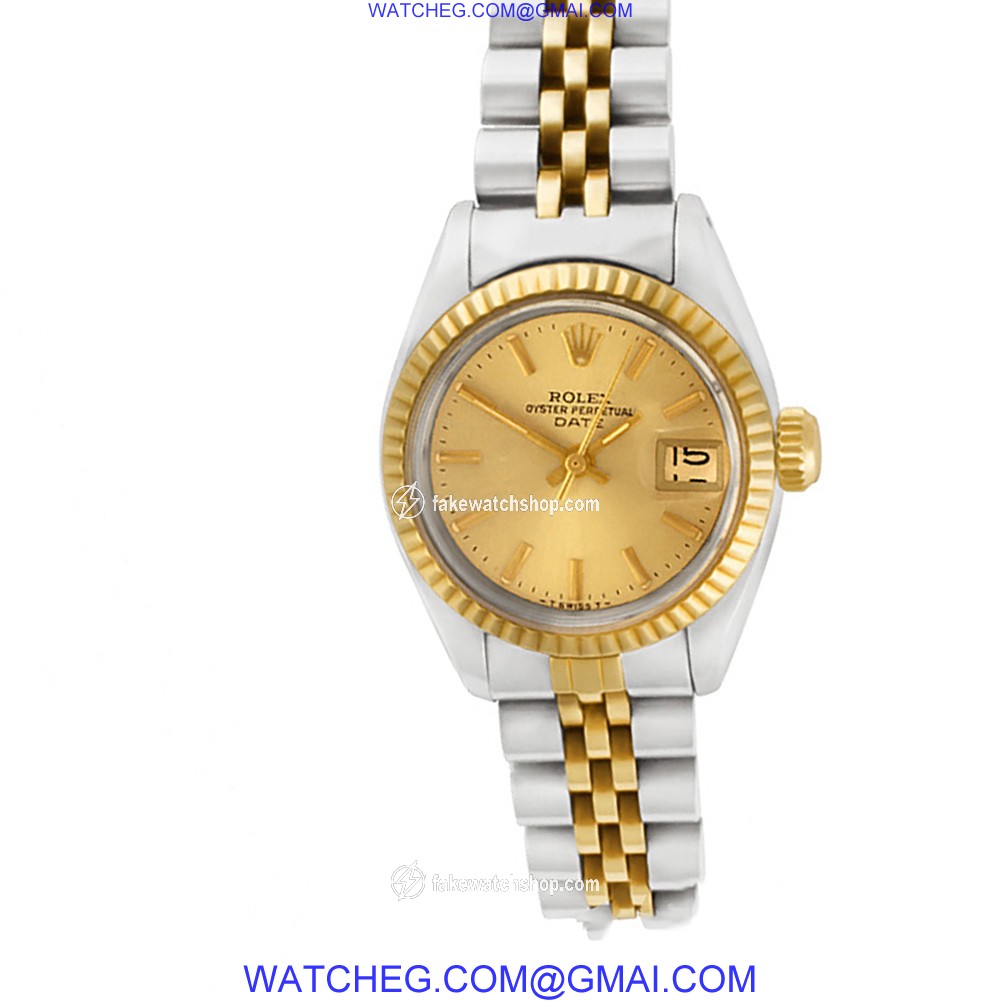 Rolex 6917 Date Automatic Female Stainless Steel 2