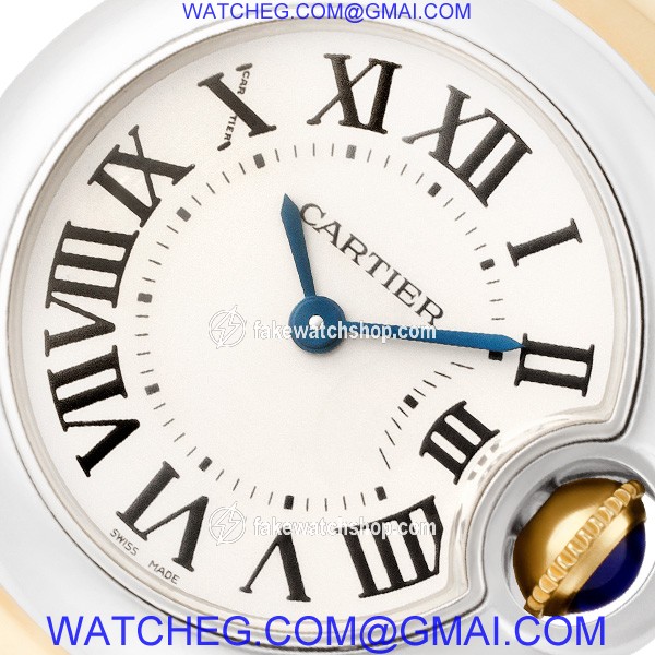 Cartier W69007Z3 Ballon Bleu Quartz Female Stainless Steel 2