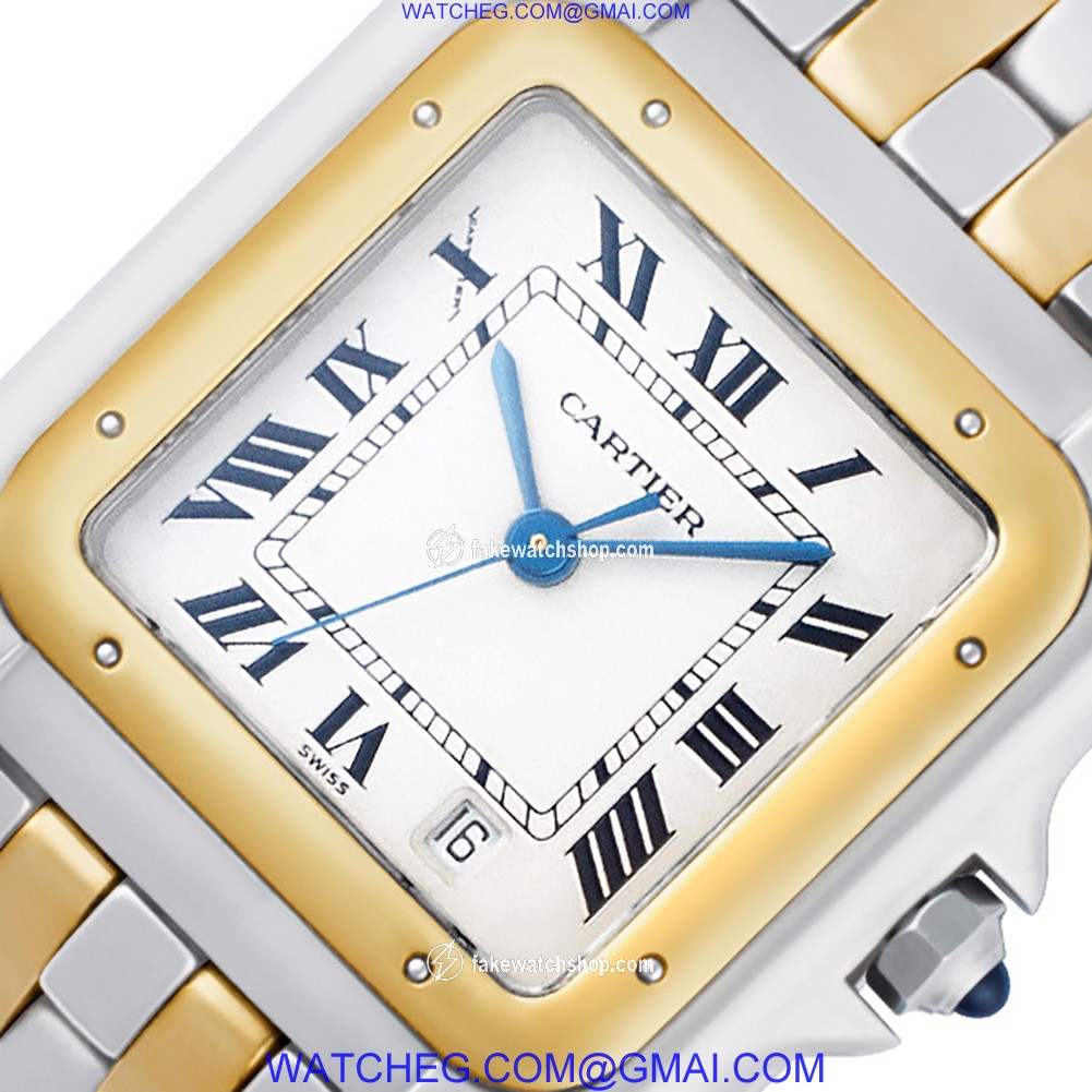 Cartier W25028B Panthere Quartz Male Stainless Steel 2