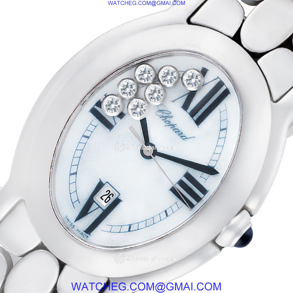 Chopard 27/7000 Happy Sport Quartz Female 18k yellow gold 2