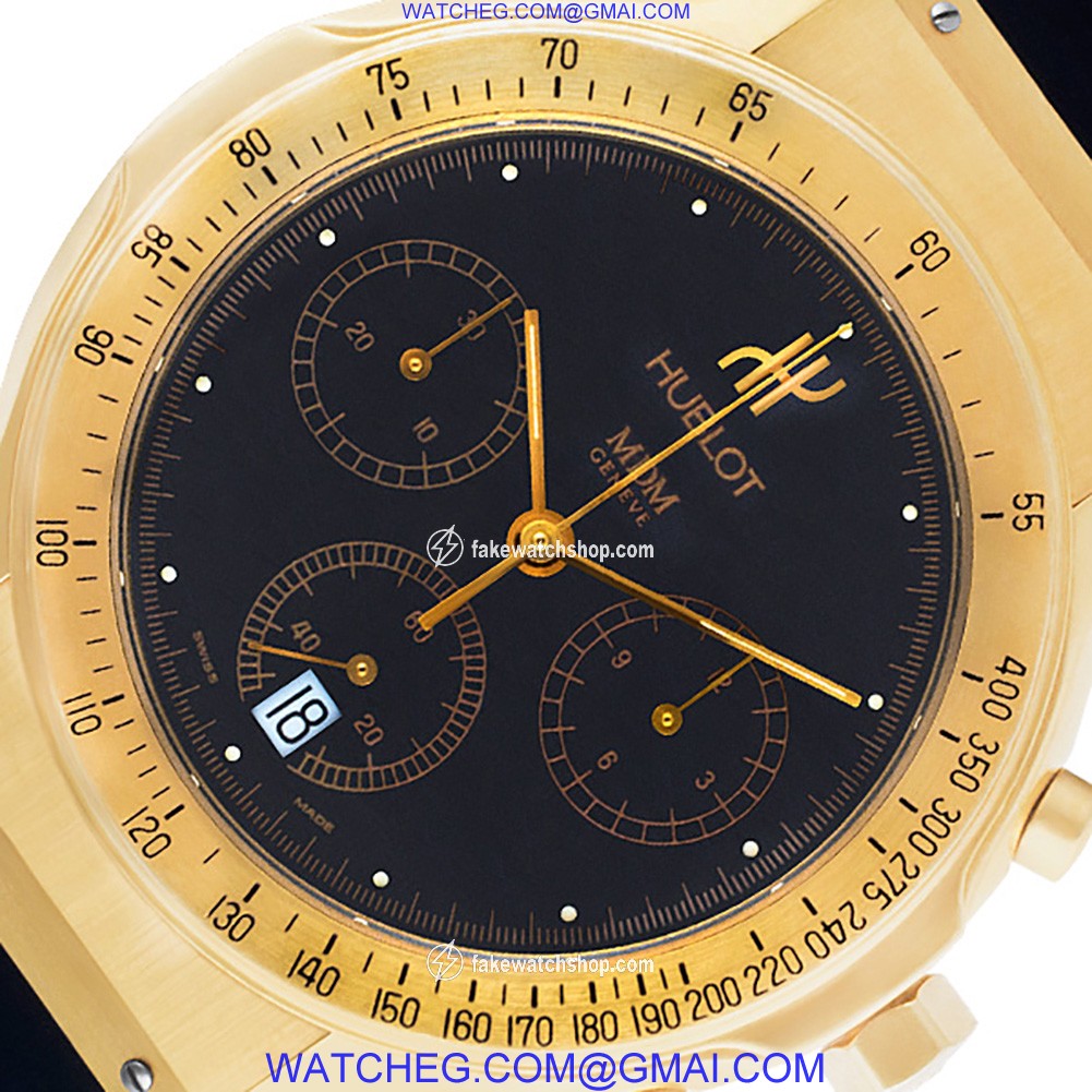 Hublot 1620.9 M D M Quartz Male 18k yellow gold 2