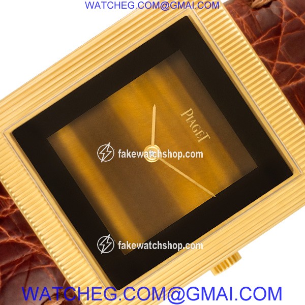 Piaget 9154 Tank Manual Male 18k yellow gold 2