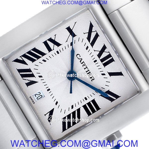 Cartier W51002q3 Tank Francaise Automatic Male Stainless Steel 2
