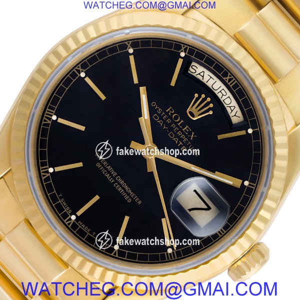 Rolex 18078 Day-Date Automatic Male 18k yellow gold 2