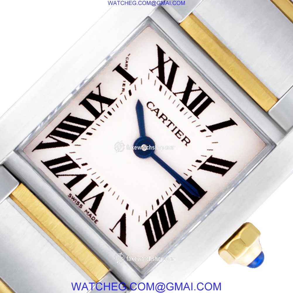 Cartier W51007Q4 Tank Francaise Quartz Female Stainless Steel 2