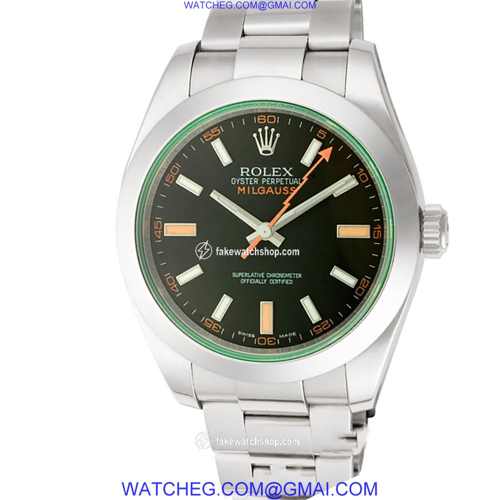 Rolex 116400GV Milgauss Automatic Male Stainless Steel 2