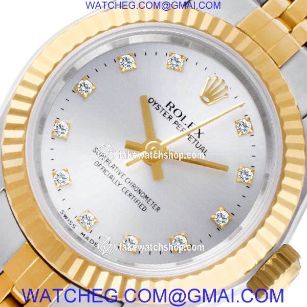 Rolex 76193 Oyster Perpetual Automatic Female Stainless Steel 2