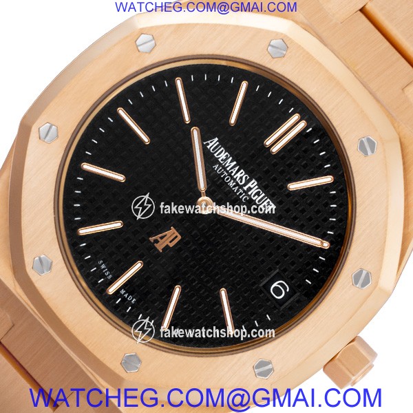 Audemars Piguet 15202OR.OO.1240OR.01 Royal Oak Automatic Male 18k rose gold 2