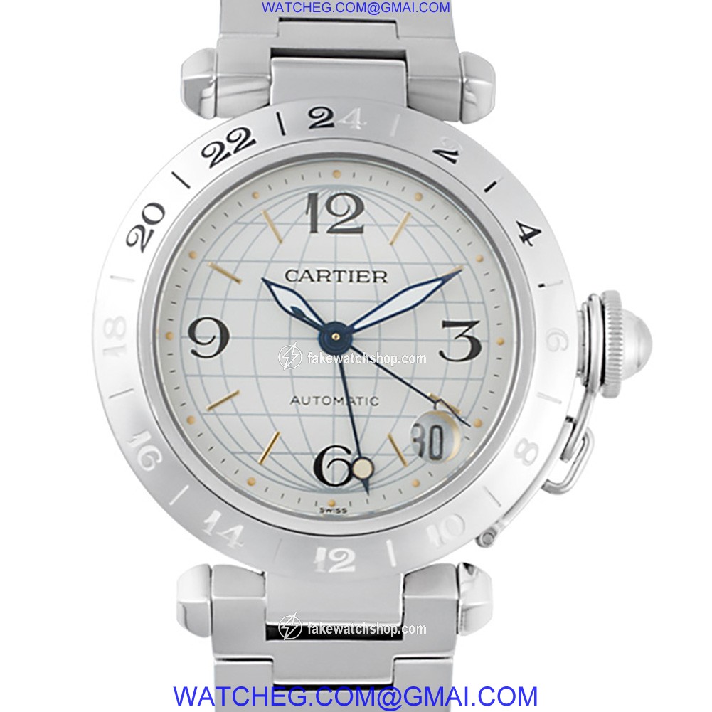 Cartier W31078M7 Pasha Automatic Unisex Stainless Steel 2
