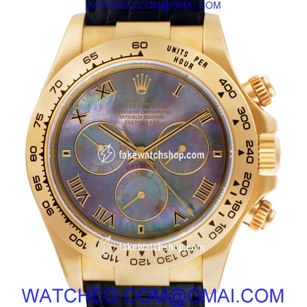 Rolex 116518 Daytona Automatic Male 18k yellow gold 2