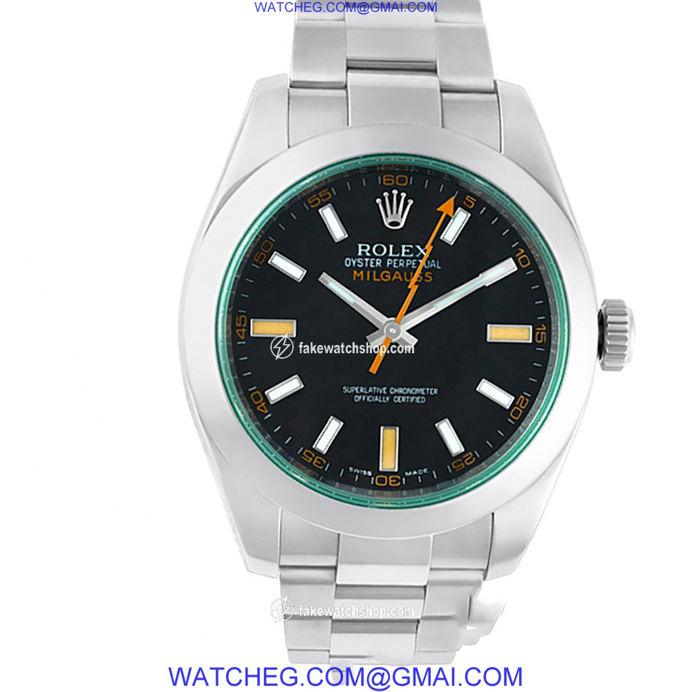 Rolex 116400GV Milgauss Automatic Male Stainless Steel 2