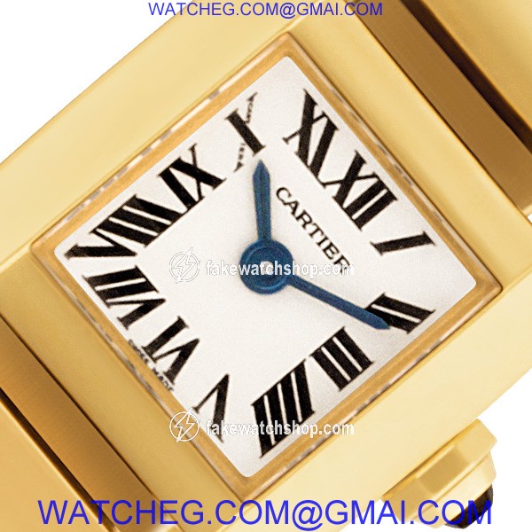 Cartier 2828 Tankissime Quartz Female 18k yellow gold 2
