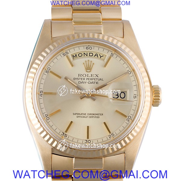 Rolex 1803 Day-Date Automatic Male 18k yellow gold 2