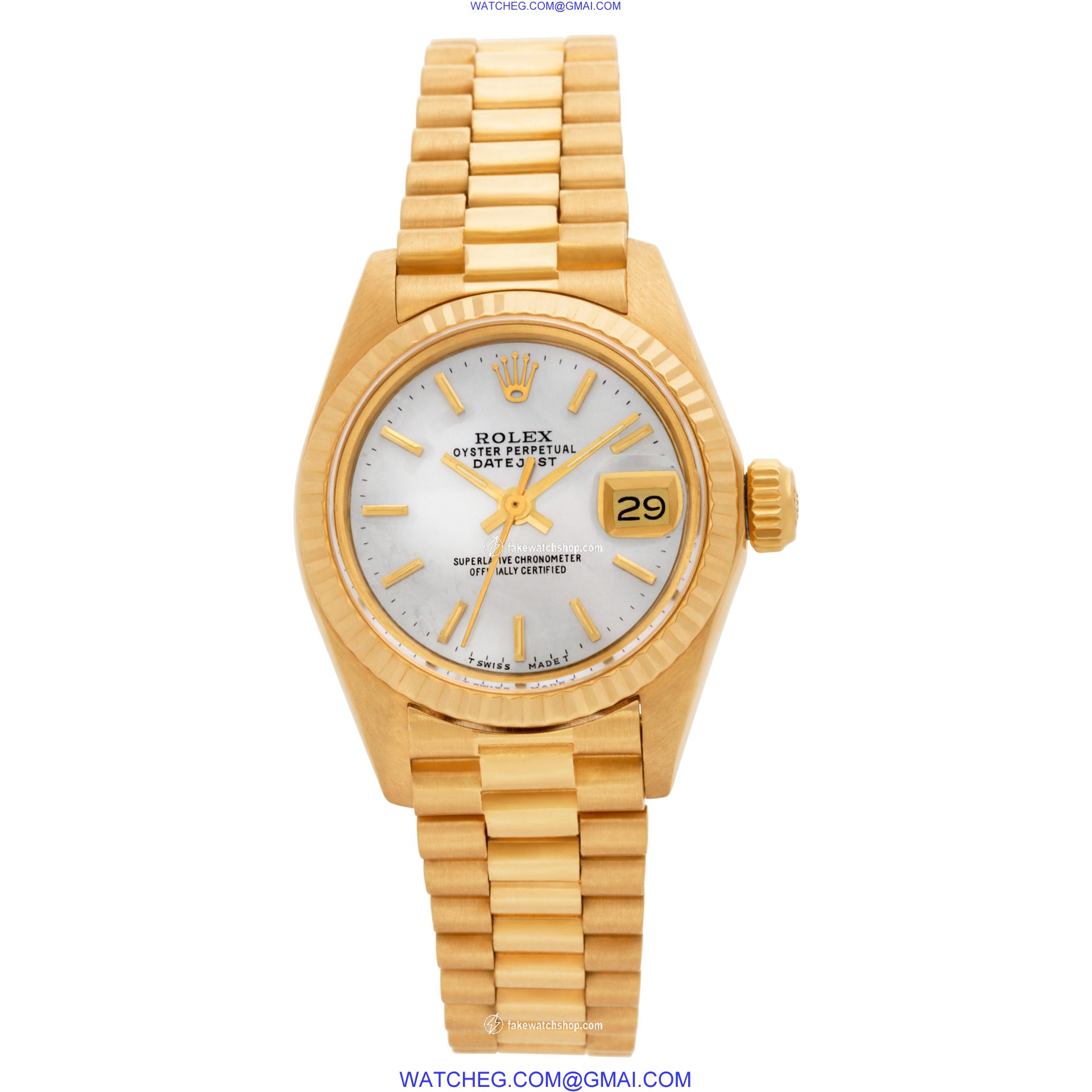 Rolex 6917 Datejust Automatic Female 18k yellow gold 2