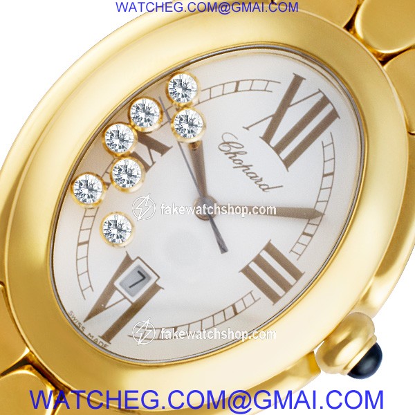 Chopard 277085-004 Happy Sport Quartz Female 18k yellow gold 2