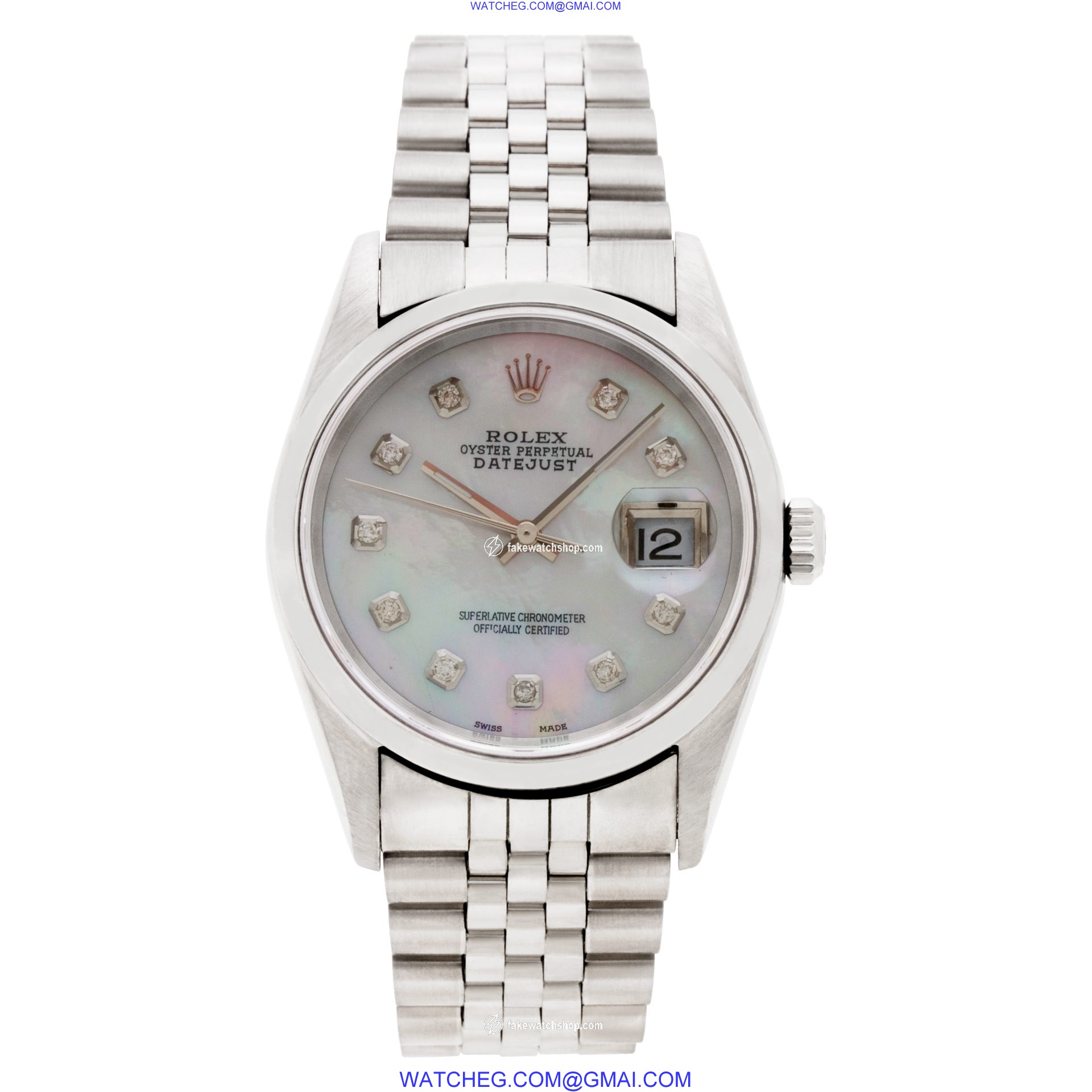 Rolex 16200 Datejust Automatic Unisex Stainless Steel 2