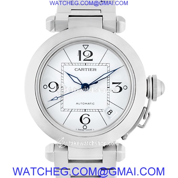 Cartier W31074M7 Pasha C Automatic Unisex Stainless Steel 2