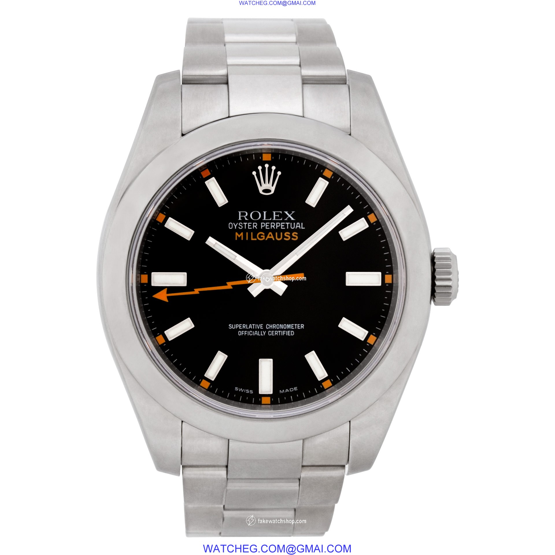 Rolex 116400 Milgauss Automatic Male Stainless Steel 2