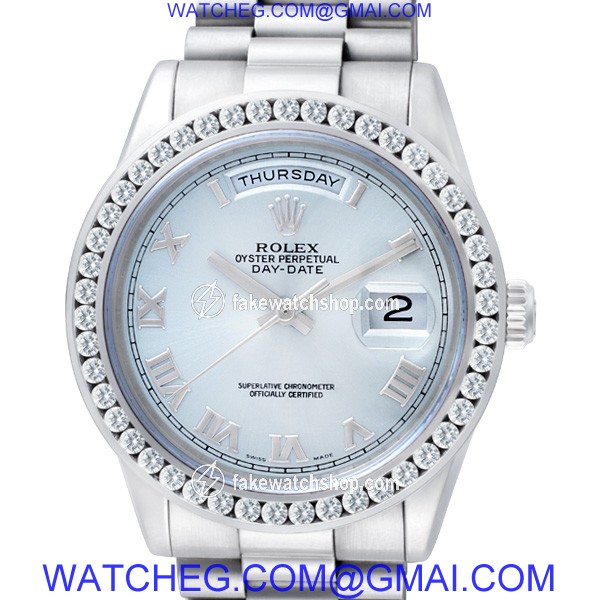 Rolex 118206 Day-Date Automatic Male Platinum 2