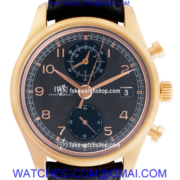 IWC IW390402 Portuguese Automatic Male 18k rose gold 2